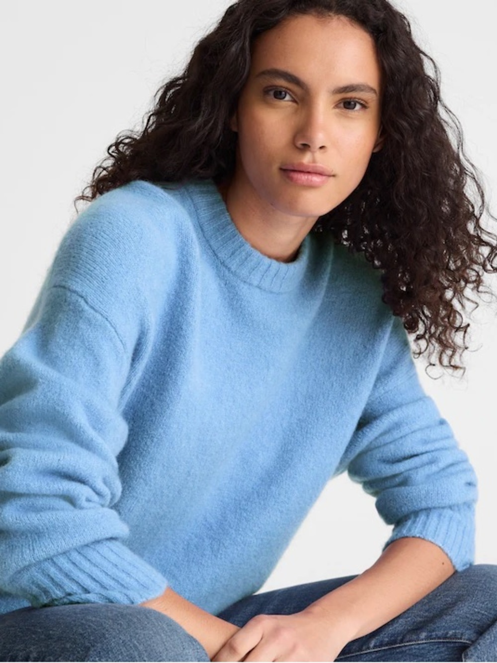 Madewell Crewneck Sweater wool alpaca blend Size XL ( See measurements) NWT